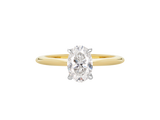 1.2ct Oval Diamond Engagement Ring