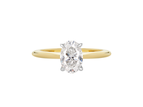 1.2ct Oval Diamond Engagement Ring