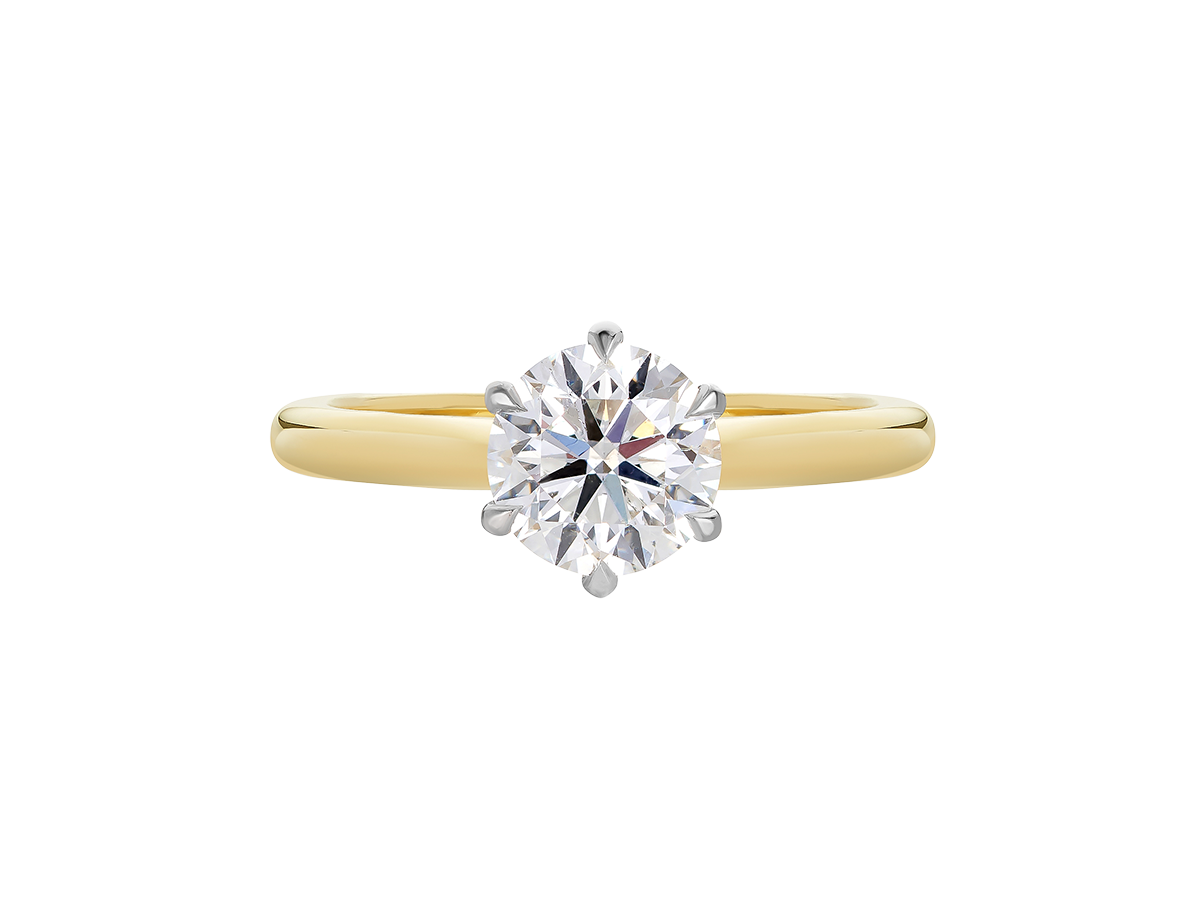 1.23ct Round Brilliant Cut Diamond
