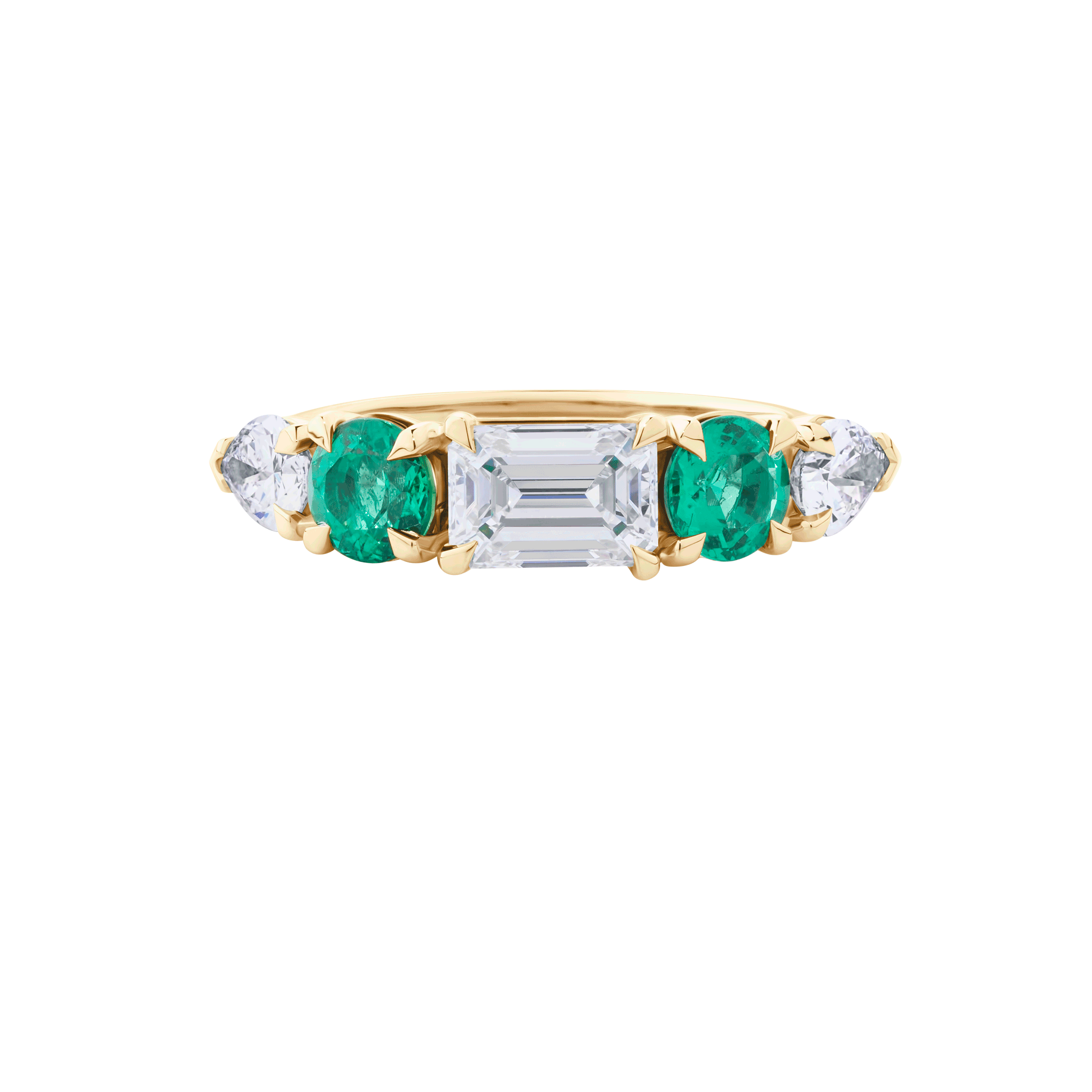 Emerald and Diamond Band