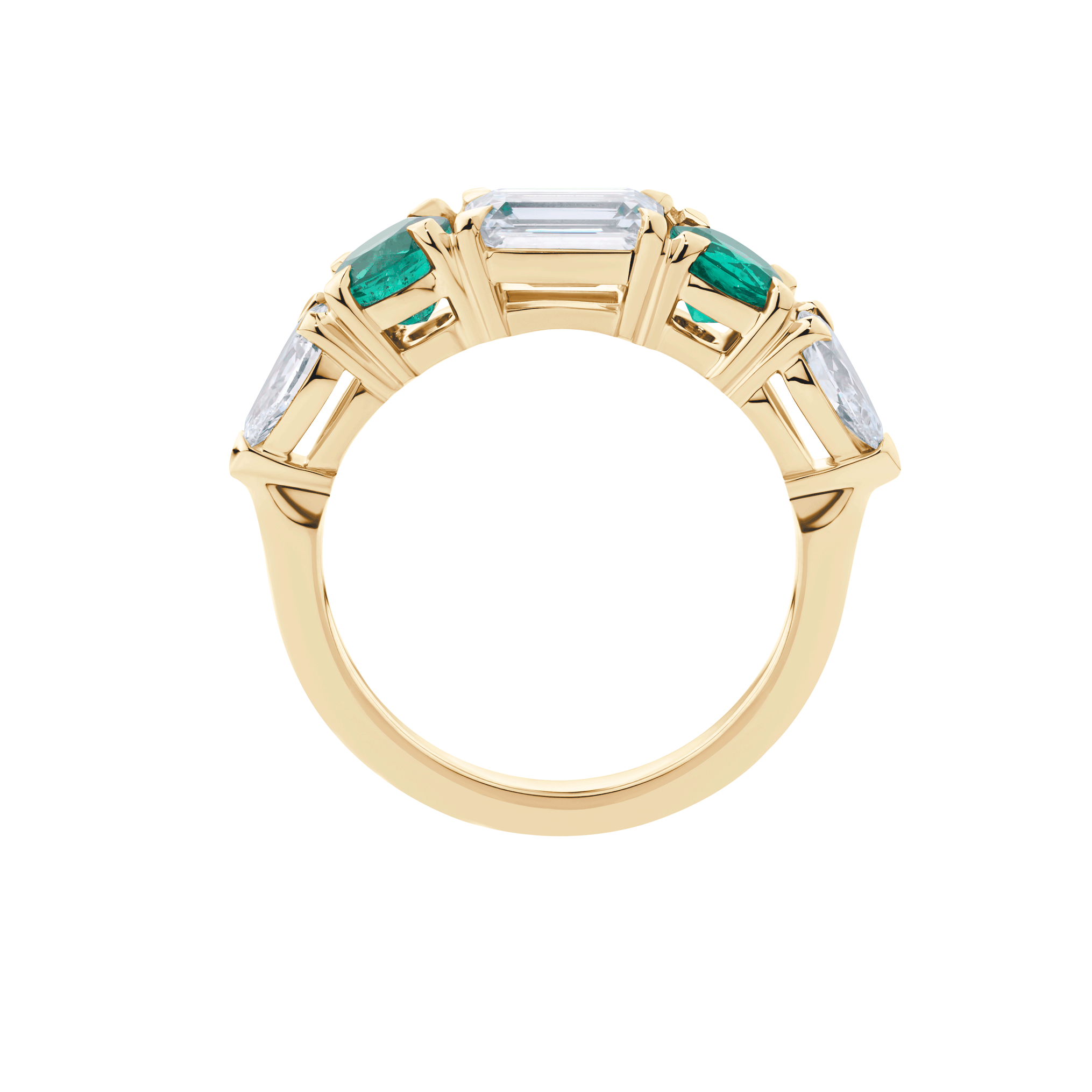 Emerald and Diamond Band