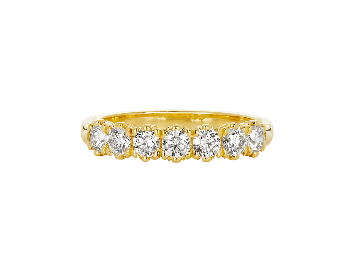 Round Brilliant Cut Eternity Band