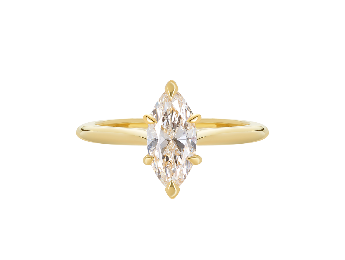 1ct Marquise Diamond Ring