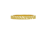 A.G round brilliant cut diamond bead set claw band.