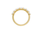 2ct Oval Diamond Eternity Band
