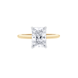 2.01ct Radiant Diamond with Hidden Halo