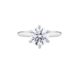 2ct Round Brilliant Cut Diamond Solitaire | Platinum