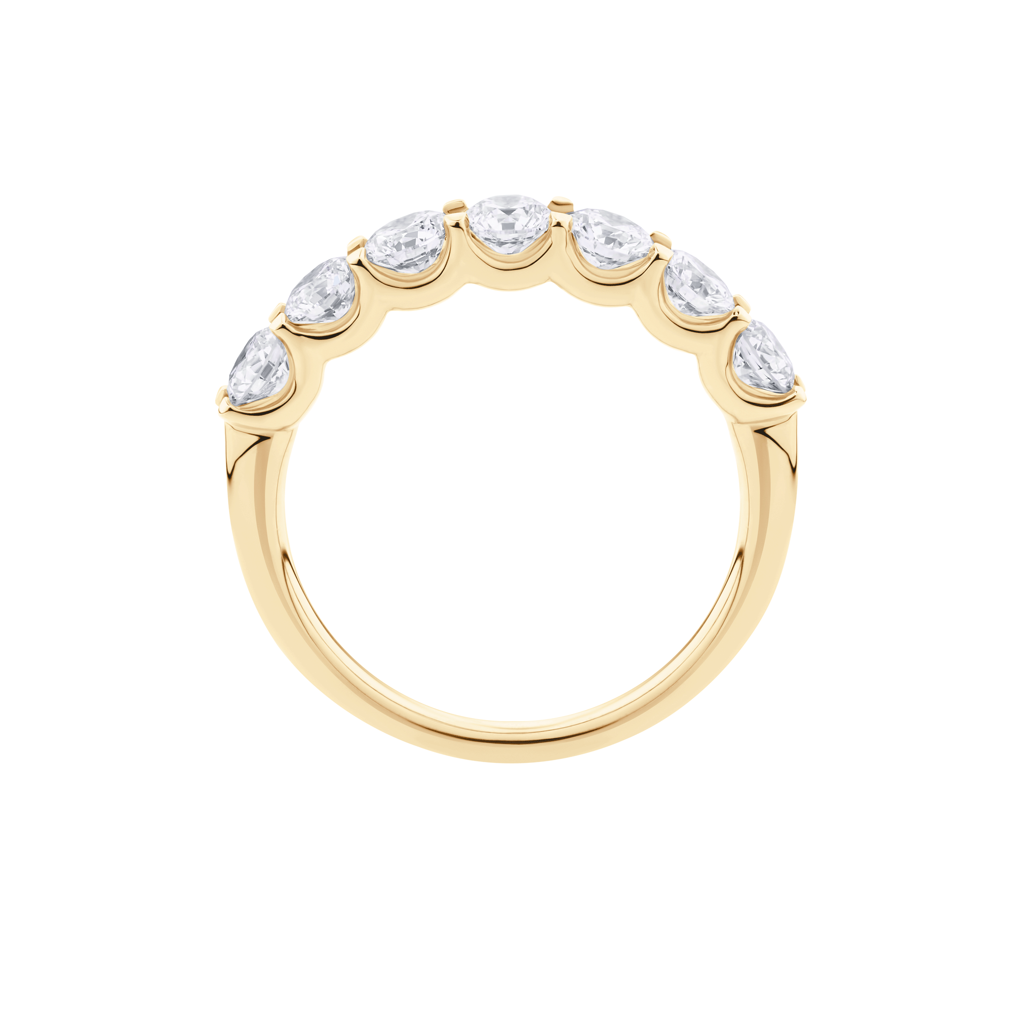 1.35ct Round Brilliant Cut Eternity Ring | YG