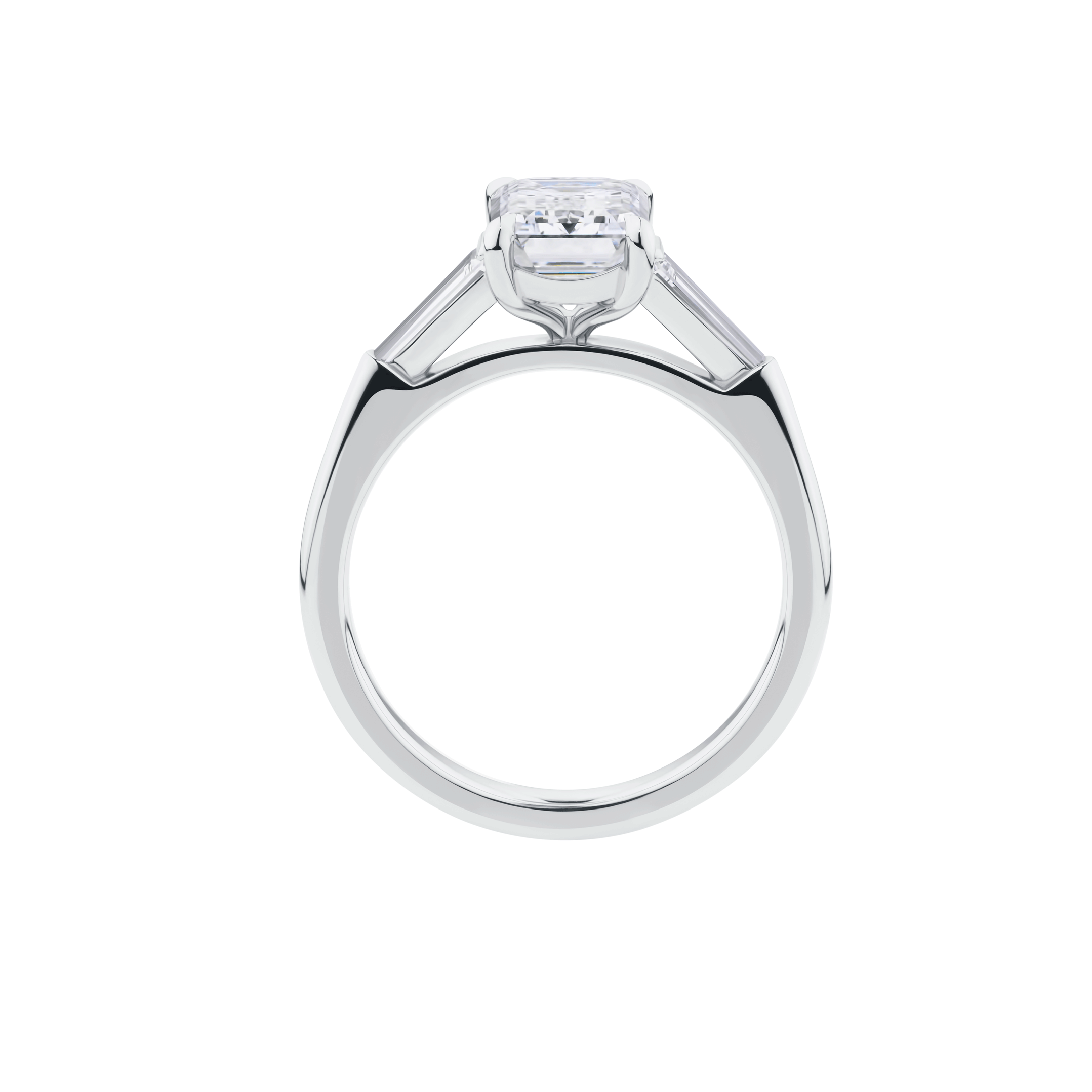 AG.32 | 2ct Emerald Cut Engagement Ring