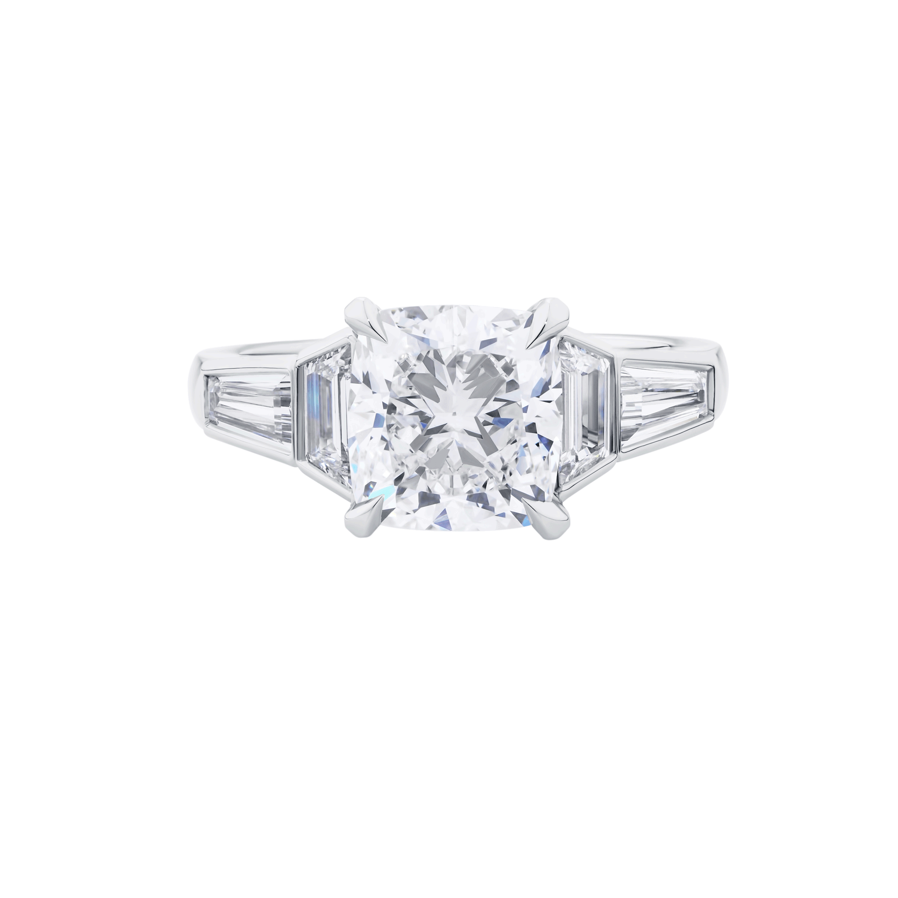 3ct Cushion Cut Engagement Ring