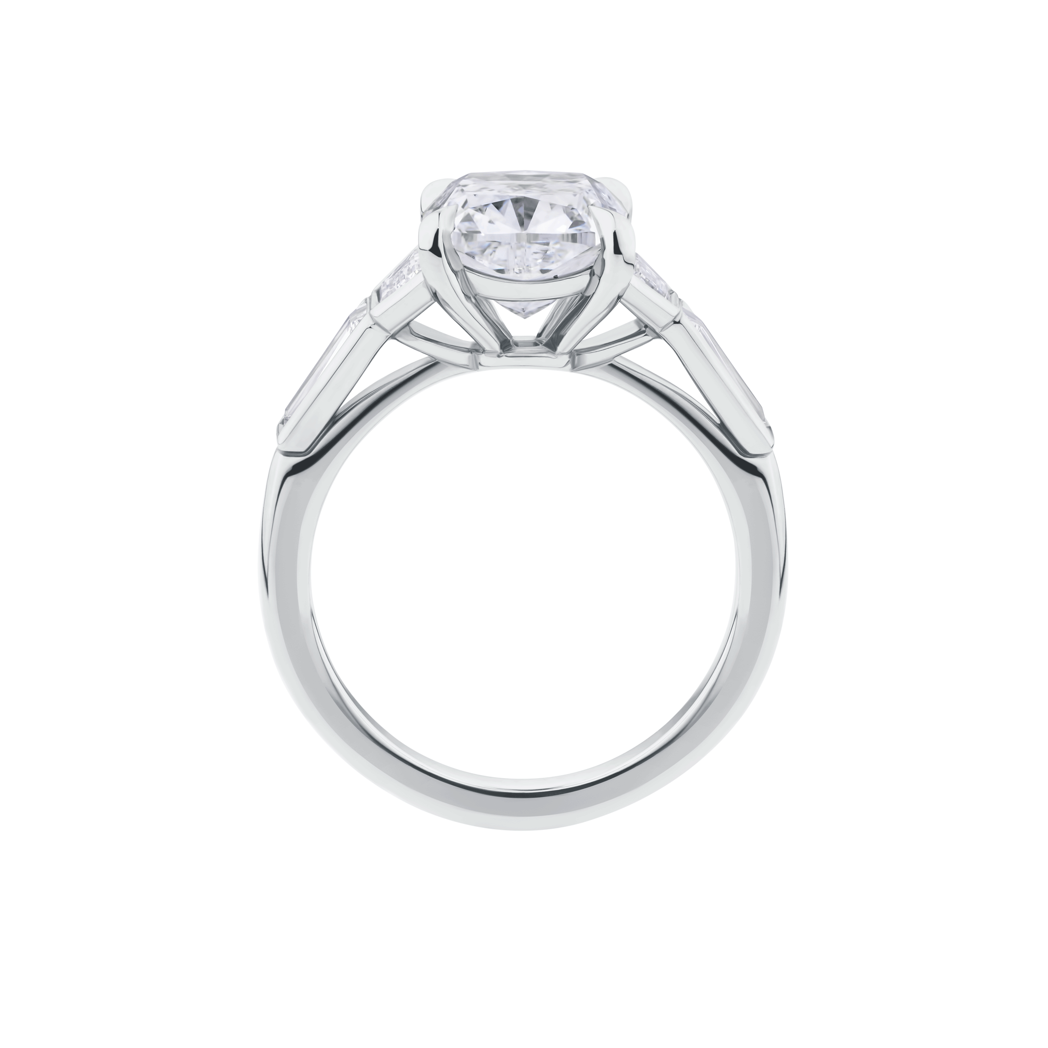 3ct Cushion Cut Engagement Ring