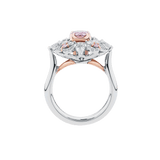 Art Nouveau-Style Cluster Ring