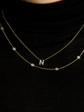 Diamond Chain Necklace | Yellow