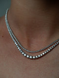 Graduated Tennis Necklace | Grand