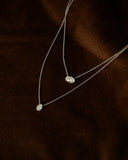 East-West Oval Cut Diamond Pendant
