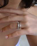 1.3ct Emerald Cut Diamond Solitaire