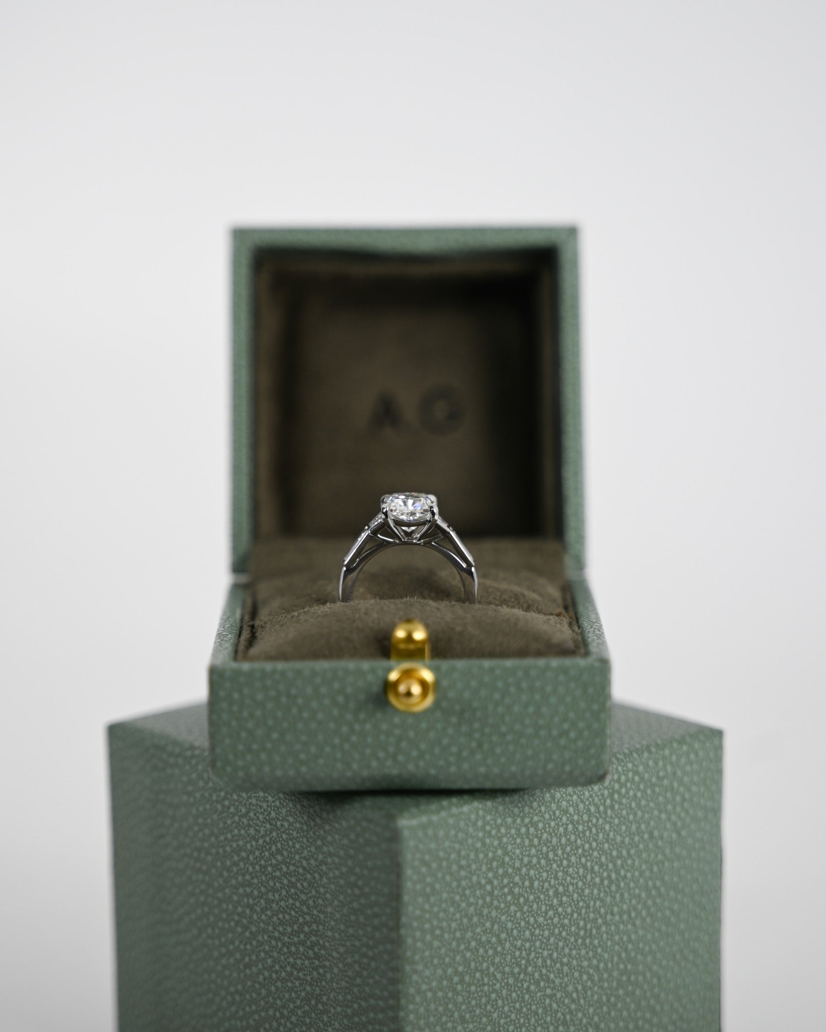 3ct Cushion Cut Engagement Ring