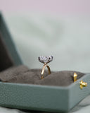 2.01ct Radiant Diamond with Hidden Halo