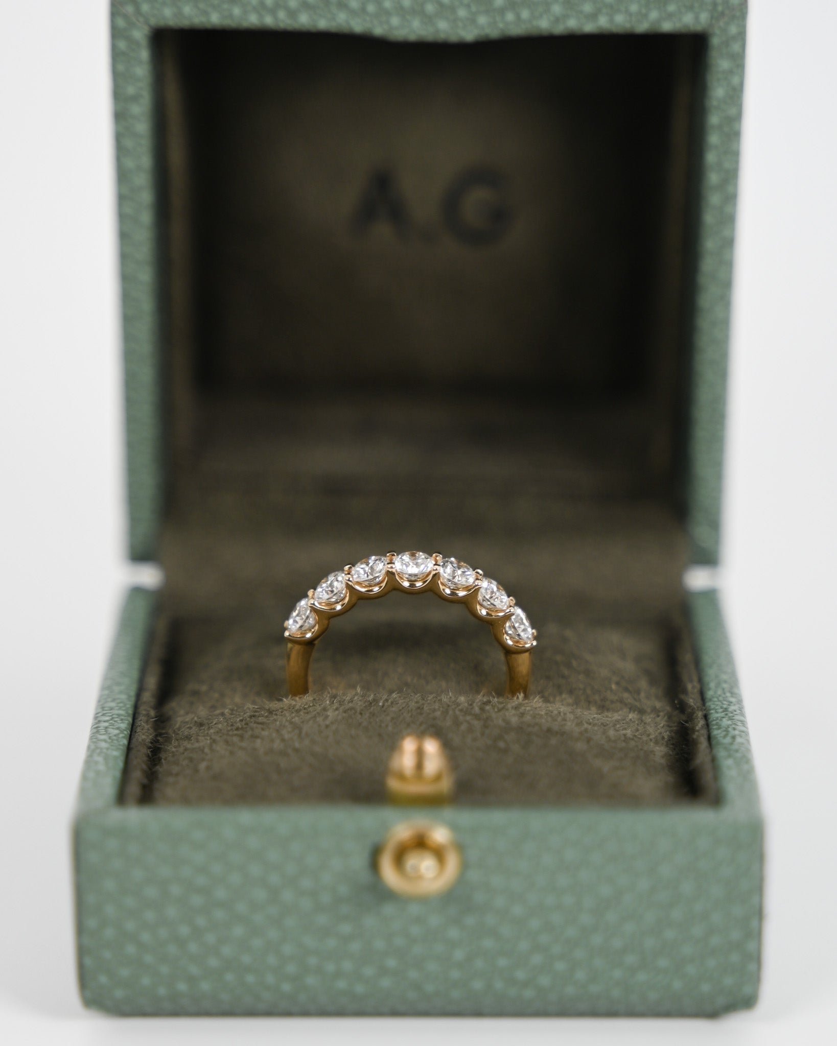 1.35ct Round Brilliant Cut Eternity Ring | YG