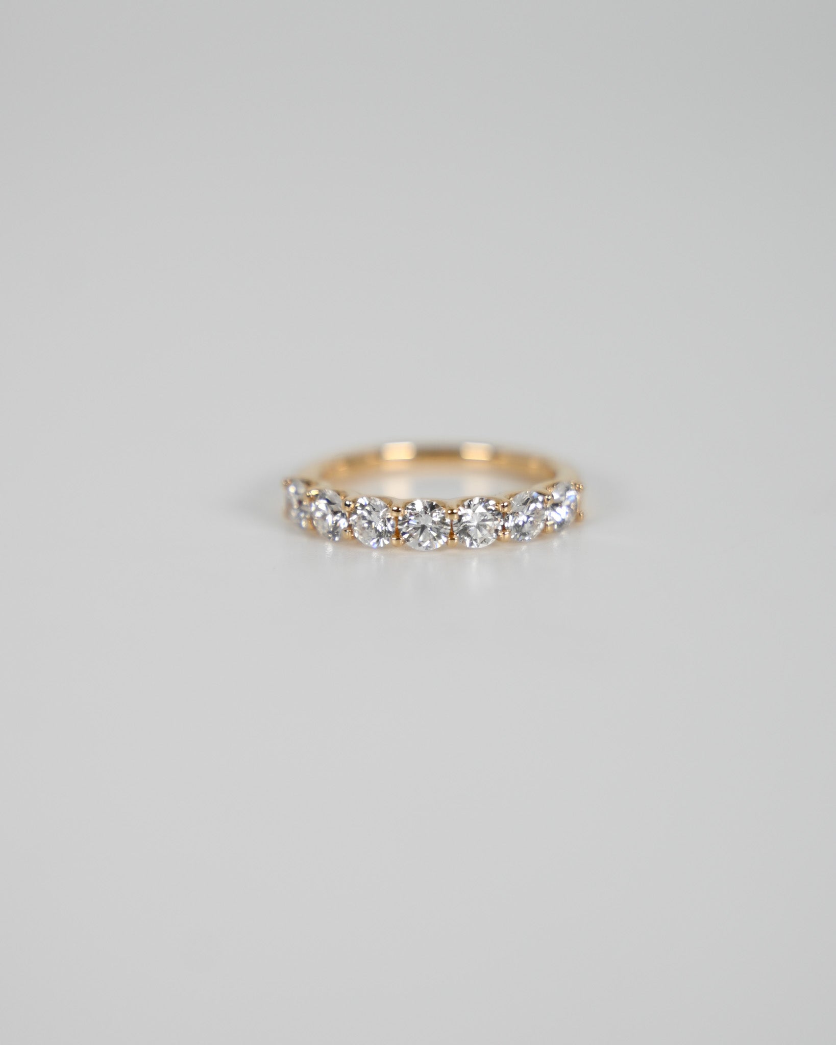 1.35ct Round Brilliant Cut Eternity Ring | YG