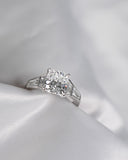 3ct Cushion Cut Engagement Ring