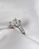 3ct Cushion Cut Engagement Ring