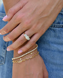 1.5ct Round Brilliant Cut Trilogy Engagement Ring