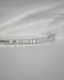 Emerald Cut Diamond Tennis Bracelet