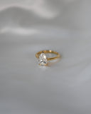 2.25ct Pear Cut Diamond Solitaire