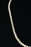 Bezel Set Round Diamond Tennis Necklace