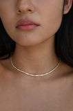 Grain Set Diamond Necklace