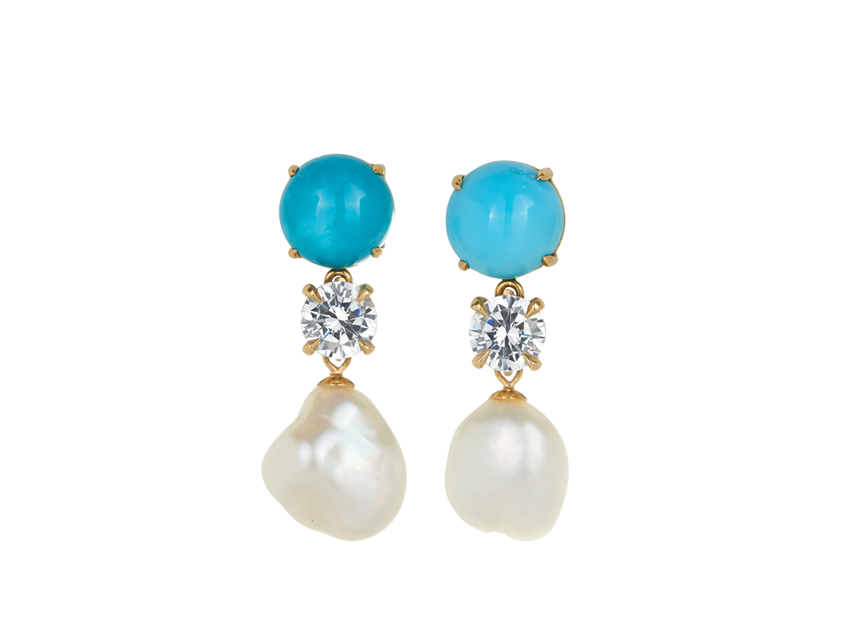 Turquoise Drop Earrings