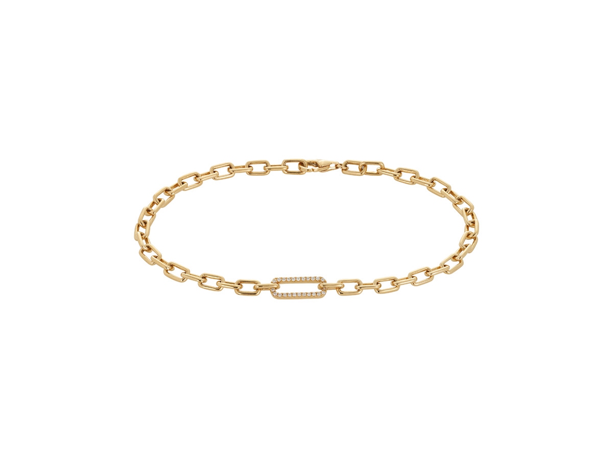 Diamond Link Bracelet