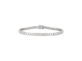 Emerald Cut Diamond Bezel Bracelet