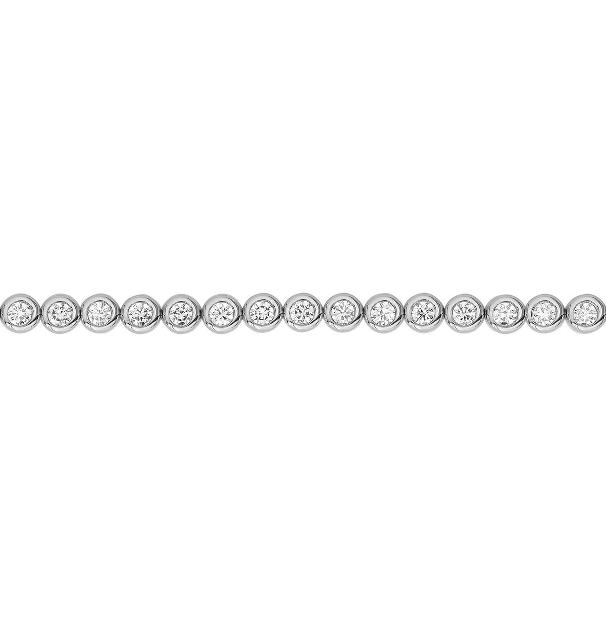 Classic Diamond Bezel Set Bracelet | Grand