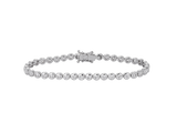 Classic Diamond Bezel Set Bracelet | Grand