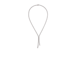 Tassel Diamond Tennis Necklace