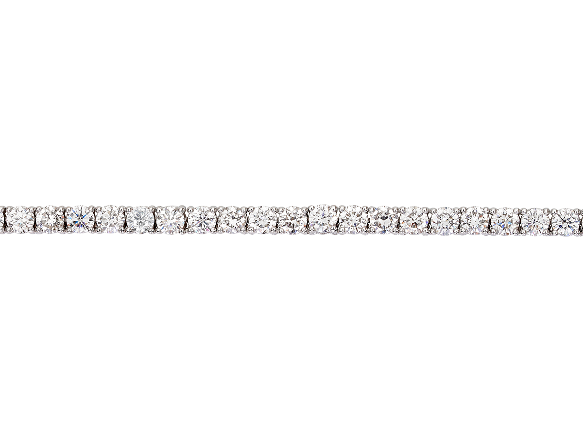Diamond Tennis Necklace | Moyen