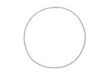 Tri Claw Diamond Tennis Necklace