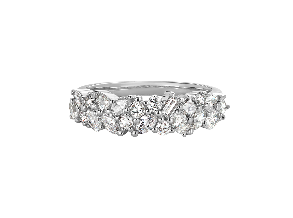 Signature Diamond Cluster Band