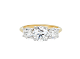 1.5ct Round Brilliant Cut Trilogy Engagement Ring