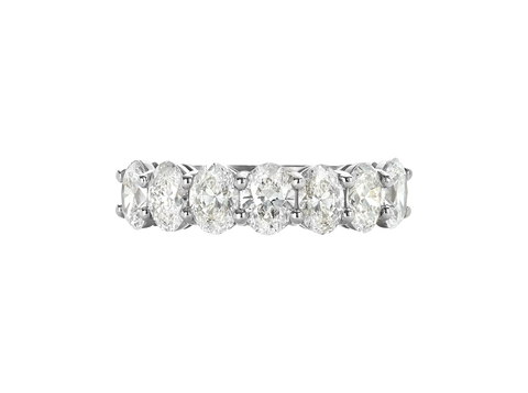 2.13ct Oval Cut Eternity Ring