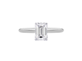 1.3ct Emerald Cut Diamond Solitaire