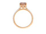 Emerald Cut Champagne Diamond