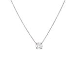1ct Floating Diamond Pendant