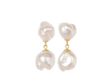 Keshi Pearl Drop Earrings