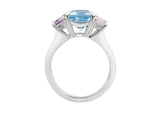 Aquamarine Trilogy Ring