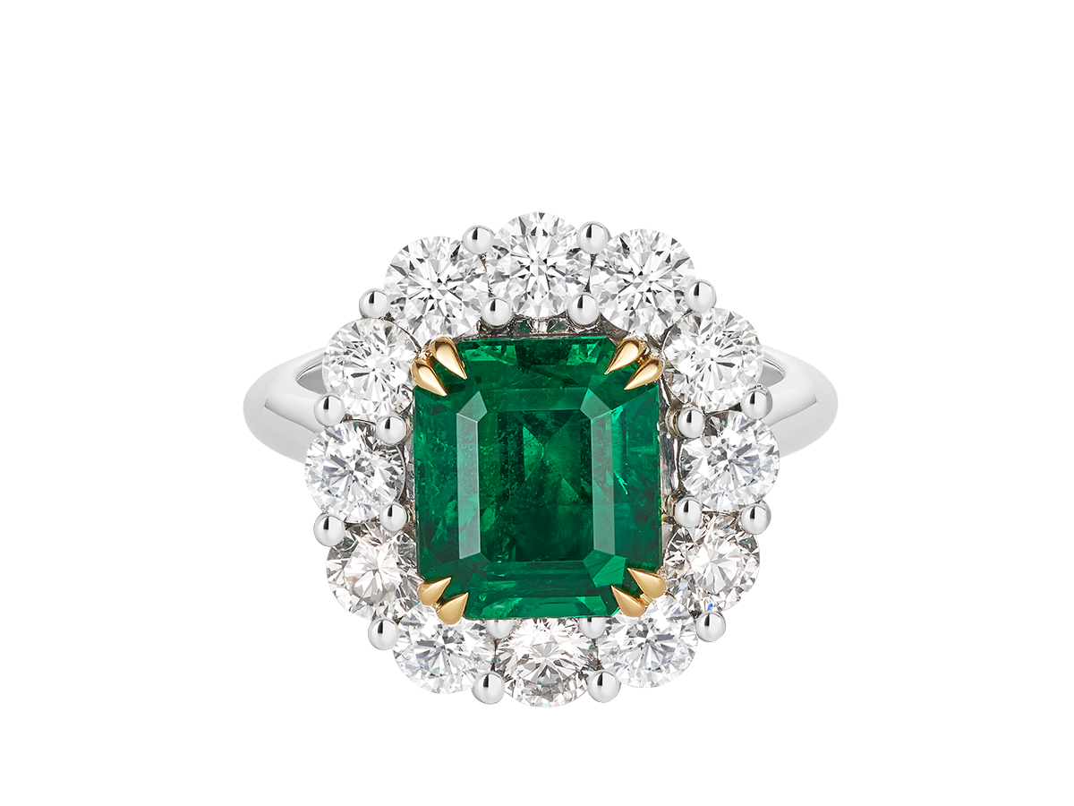 Emerald and Diamond Cluster