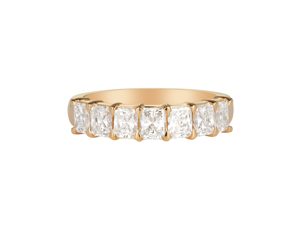 Radiant Cut Half Band