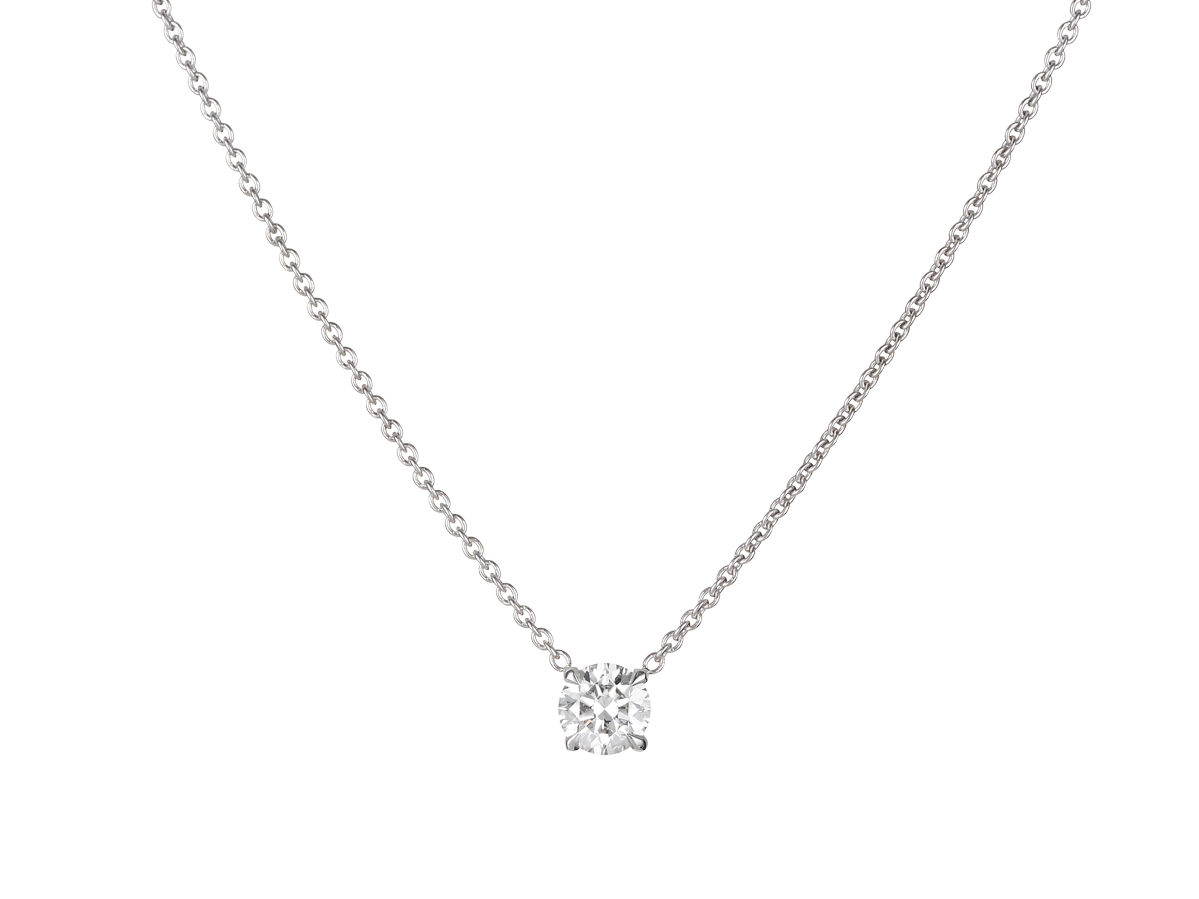 50pt Floating Diamond Pendant